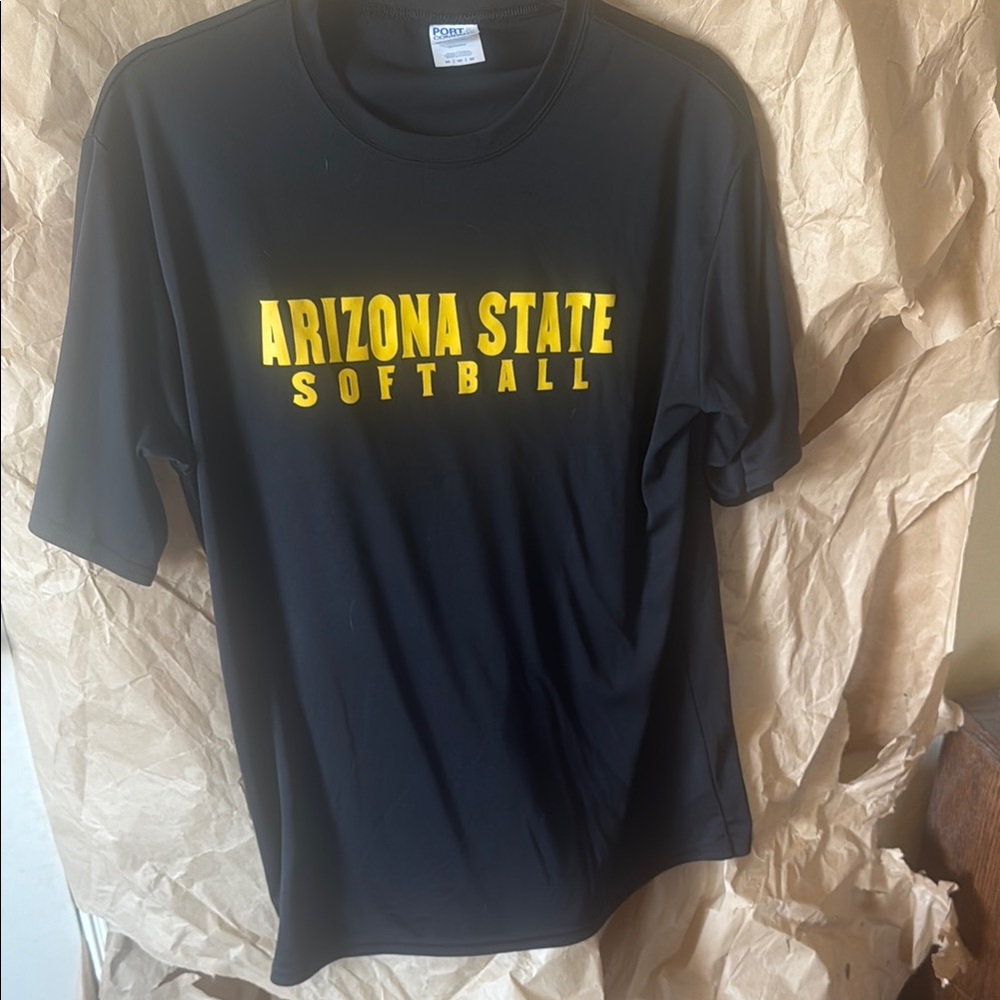 Arizona State Softball Black T-Shirt
